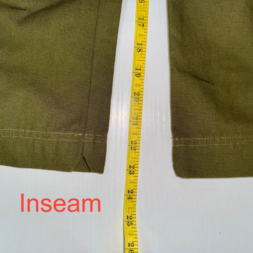 Hurley Lowrider Cargo Pants Olive Green Womens Size 11 AJ3564 Wide Leg NWT - Picture 12 of 12